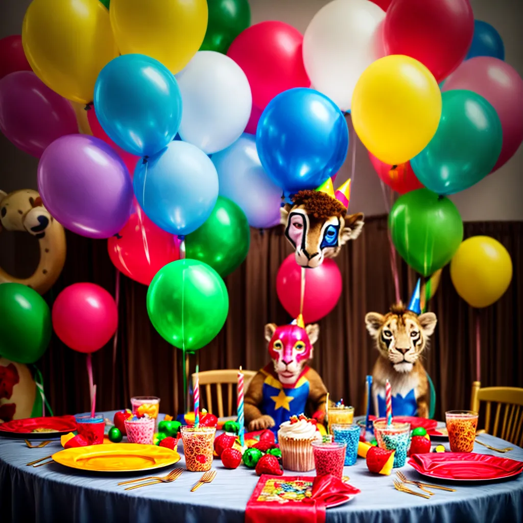 festa animal superherois infantil