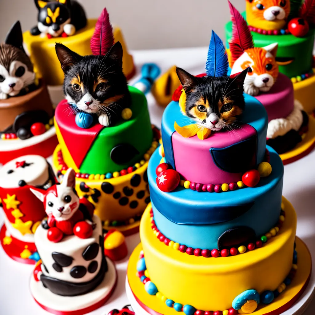 super herois animais bolo aniversario