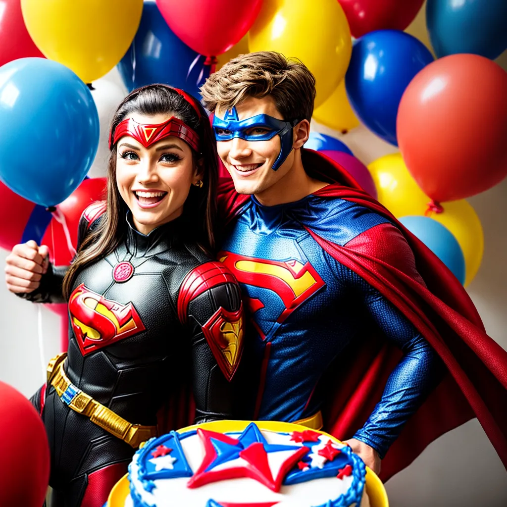 festa superherois criancas decoracao 1