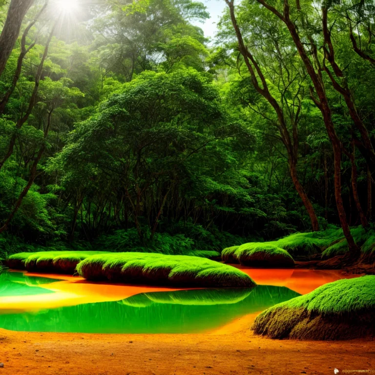 Decoração de festa com tema de selva mágica
