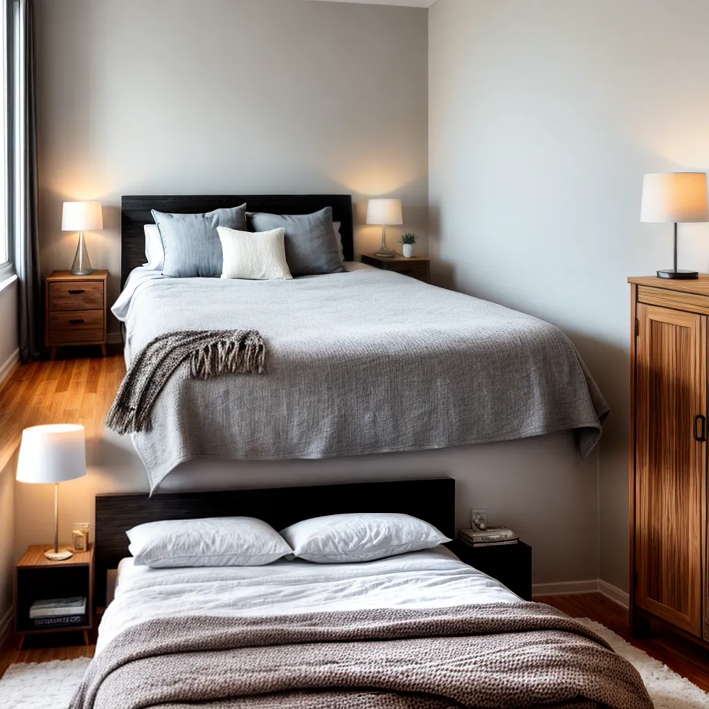 quarto acoalhador luz suave