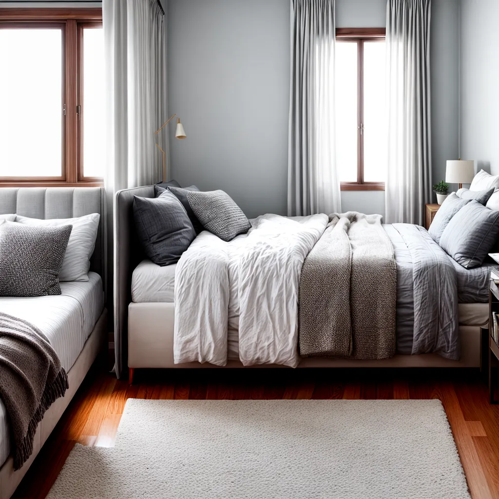 quarto convidados acolhedor neutral