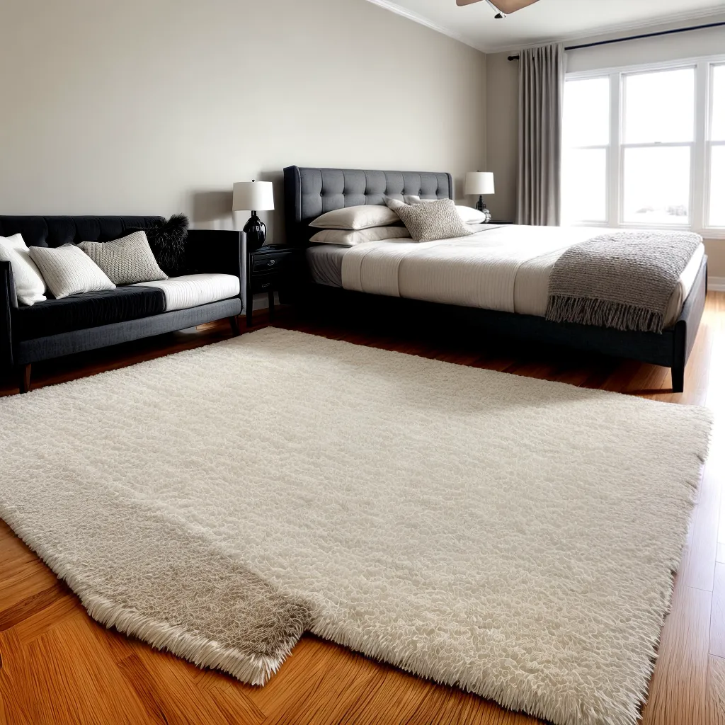 quarto aconchegante tapete neutro 1