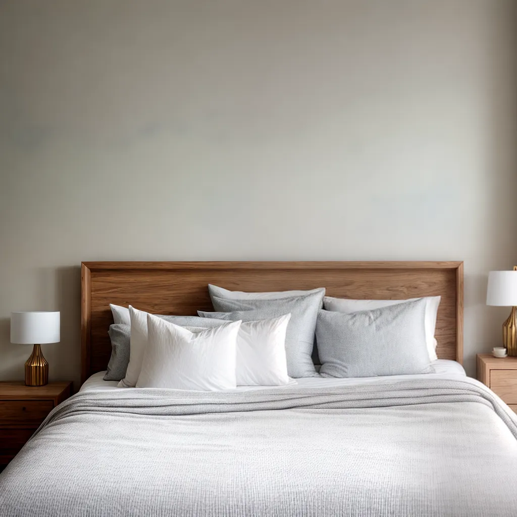 quarto aconchegante cama arrumada