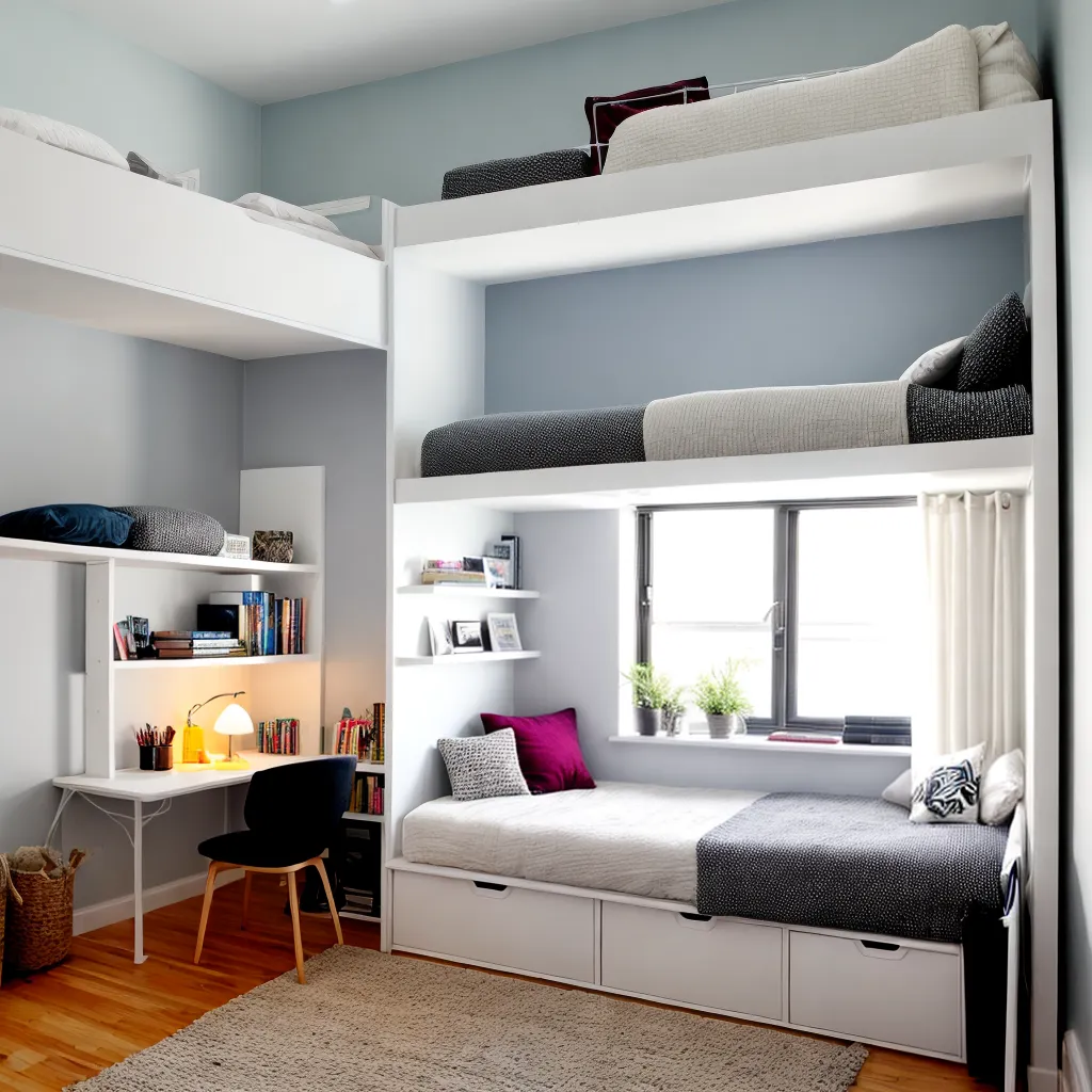 Decoração de quartos para apartamentos pequenos