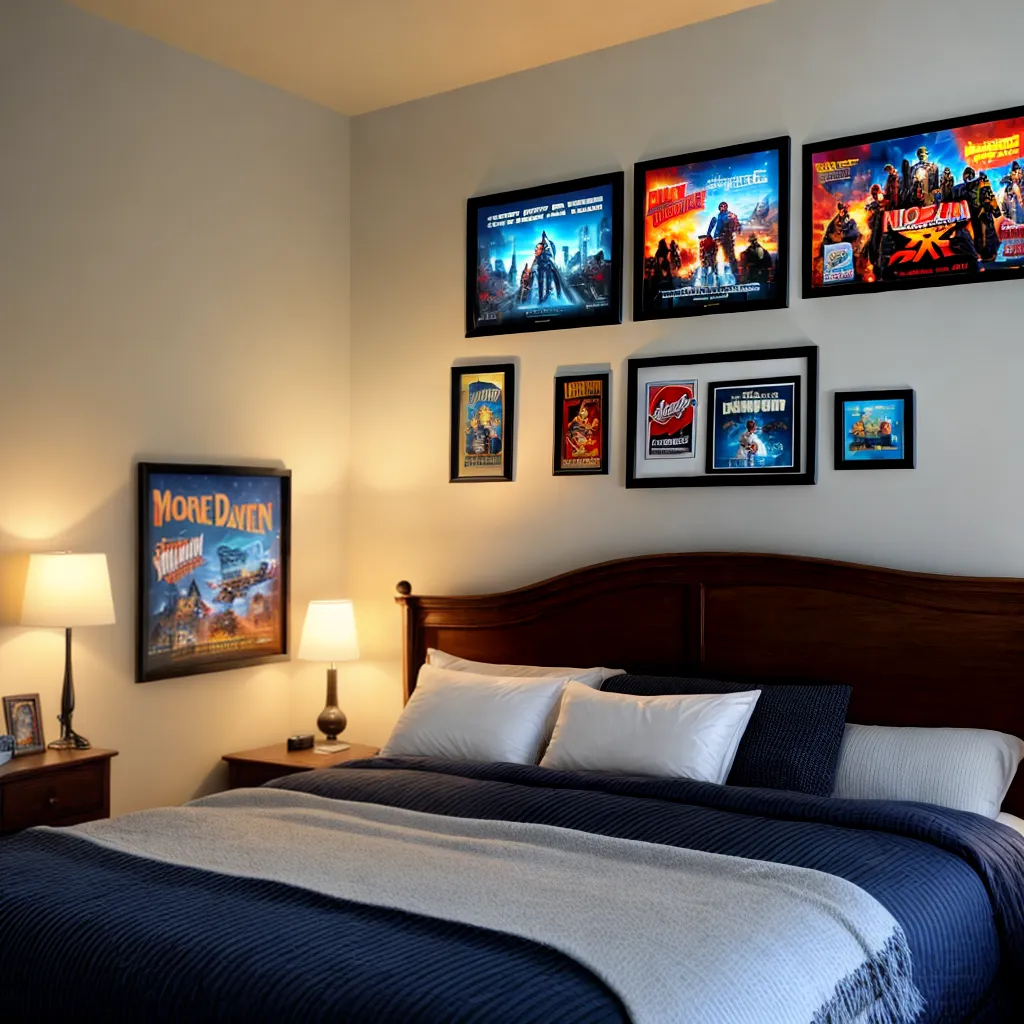 quarto tematico filmes series decoracao