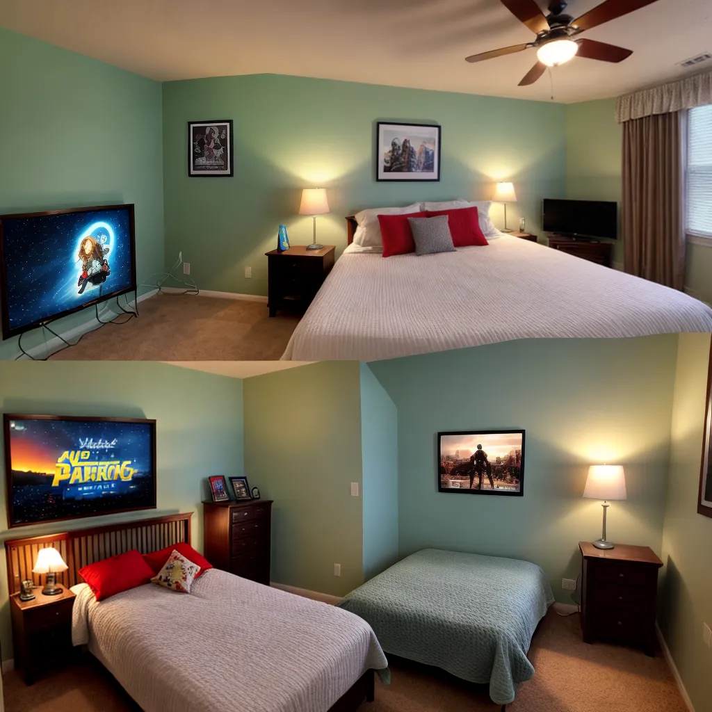 quarto tematico filmes series decoracao 1