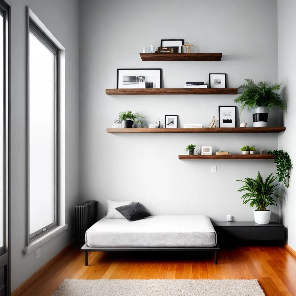 Como usar prateleiras na decoração do quarto