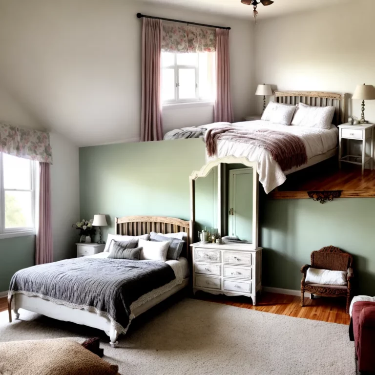 Ideias para decoração de quartos em estilo vintage
