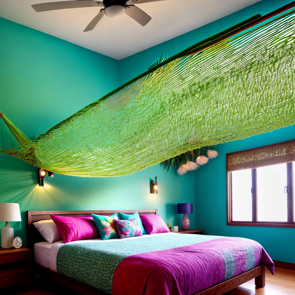 quarto tropical verde plantas hammock quarto tropical verde plantas hammock