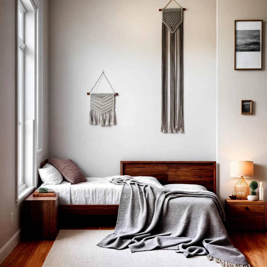 quarto aconchegante decoracao macrame arte 1