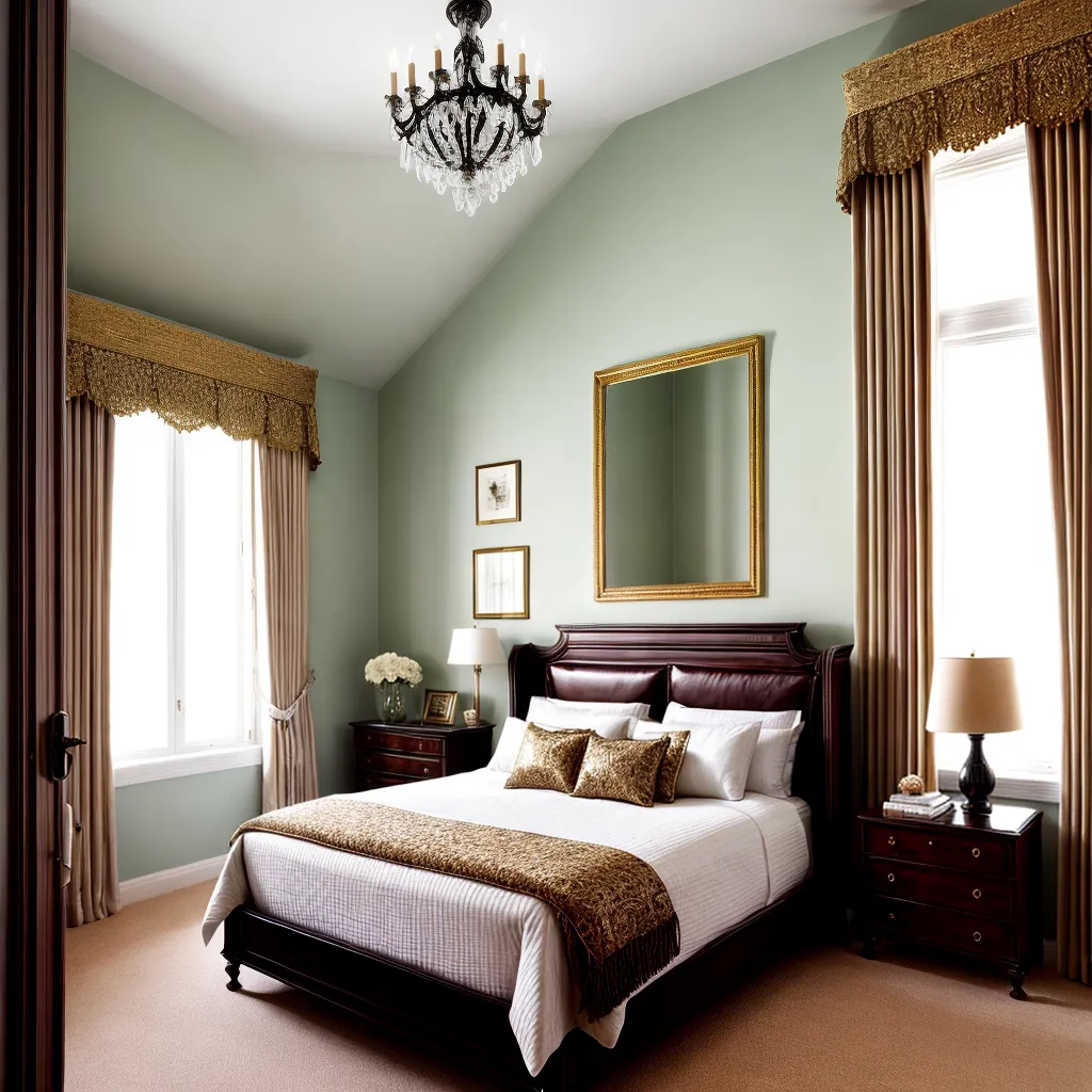 quarto classico moveis luxo elegancia