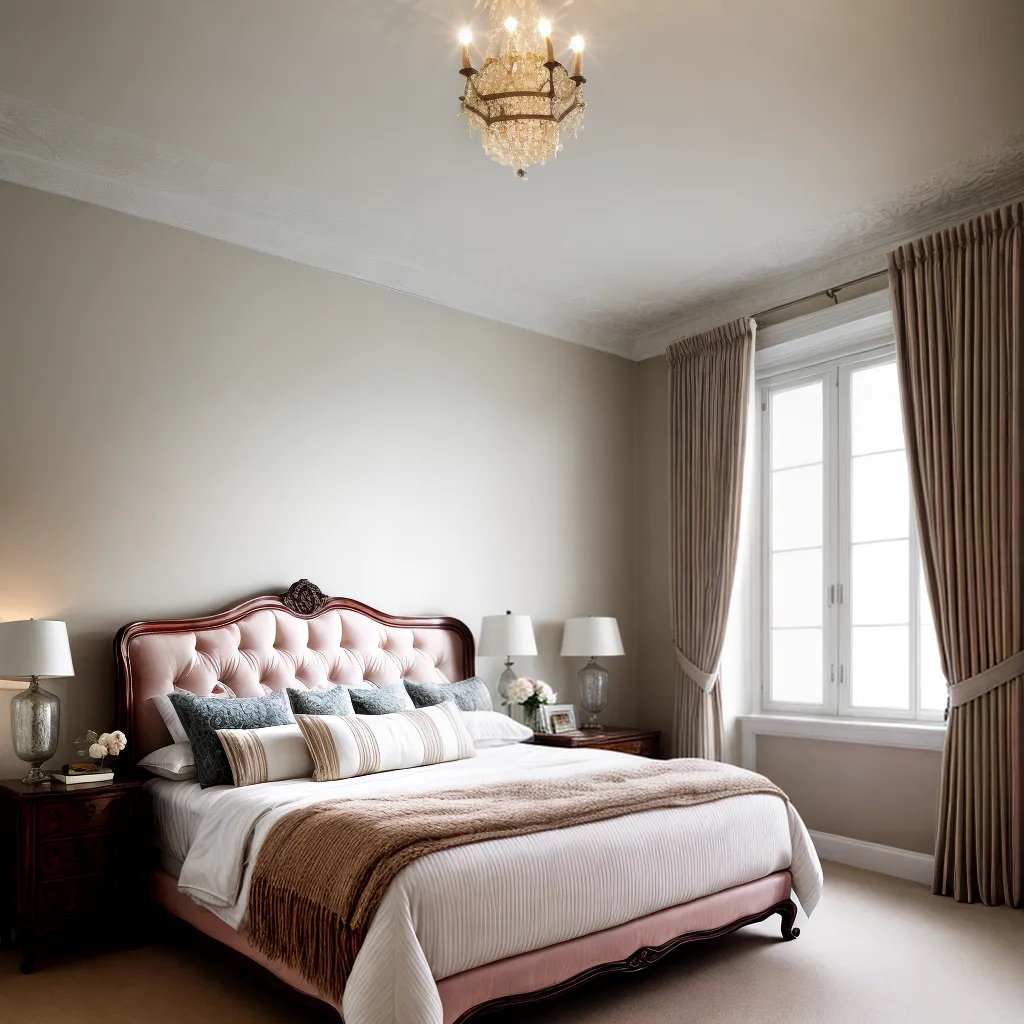 quarto frances decoracao elegante
