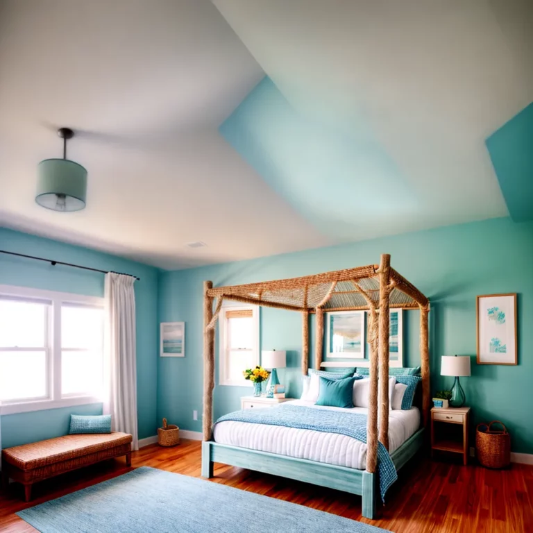 Ideias para decoração de quartos em estilo praiano