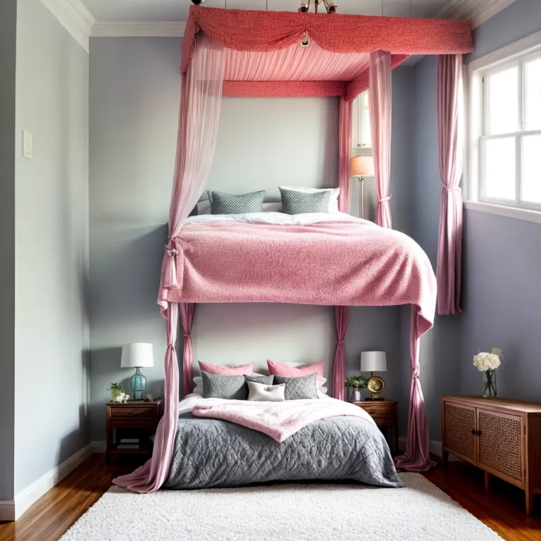 Ideias para decoração de quartos em estilo romântico