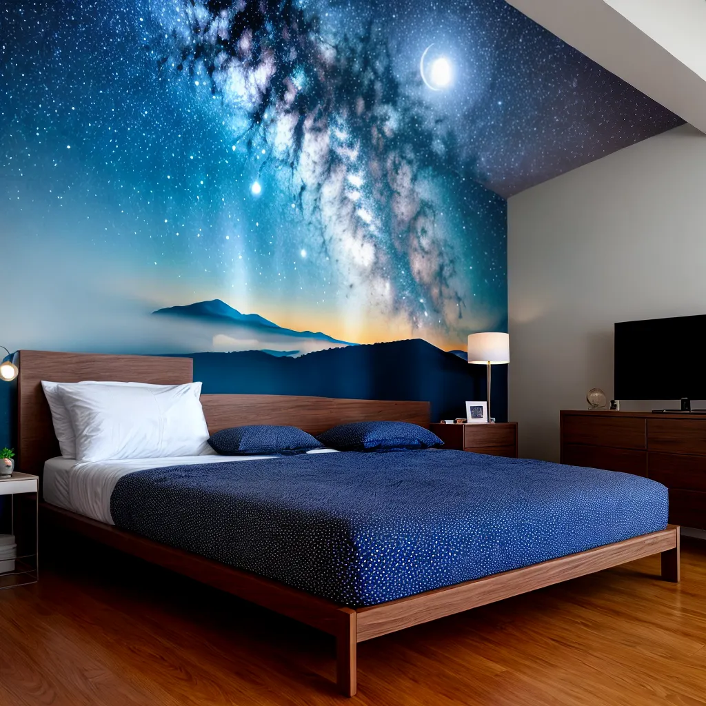 quarto celestial telescopio constelacoes