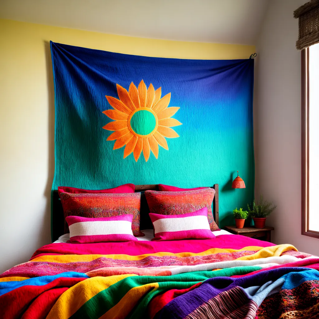 Ideias para decoração de quartos em estilo mexicano