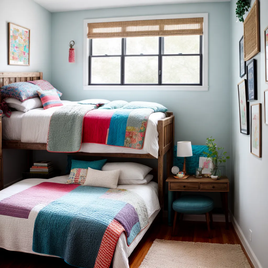 quarto acochoante colcha artesanal decoracao
