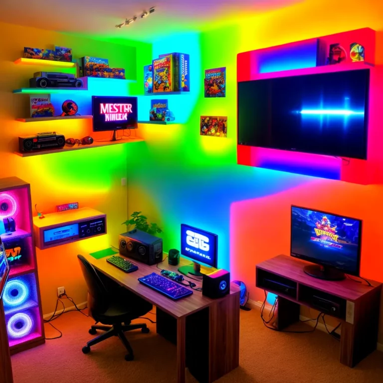 Decoração de quartos para quem gosta de videogames