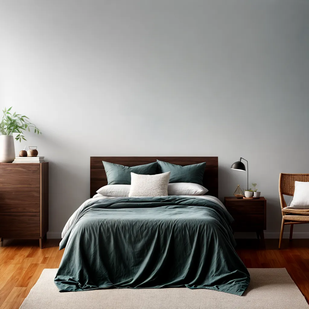 quarto decorado ceramica elegante