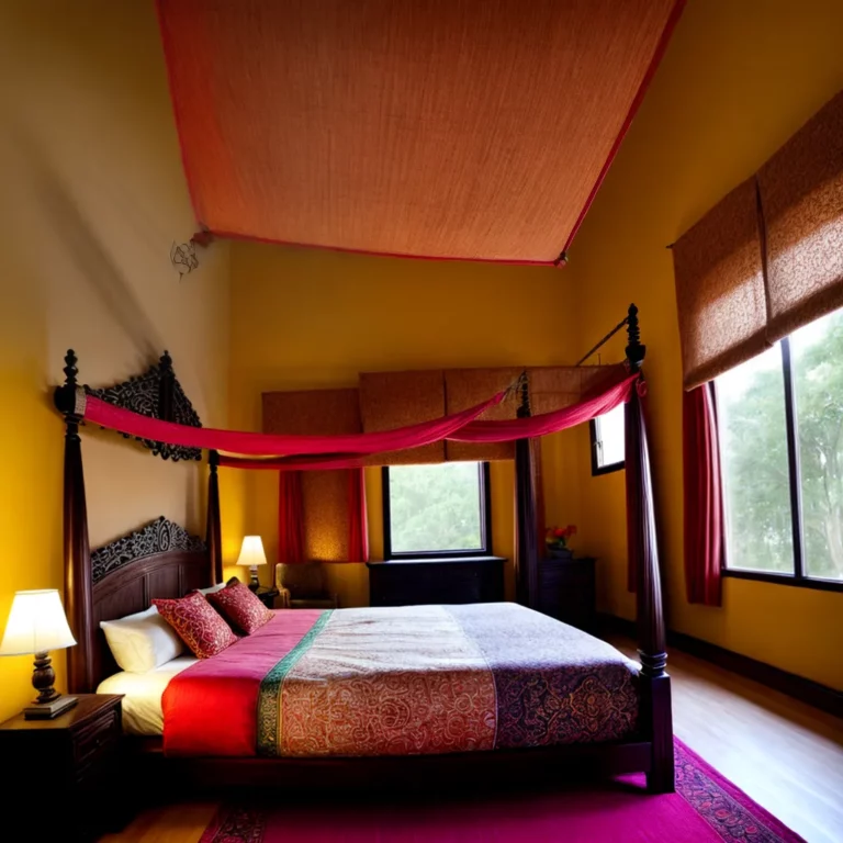 Ideias para decoração de quartos em estilo indiano