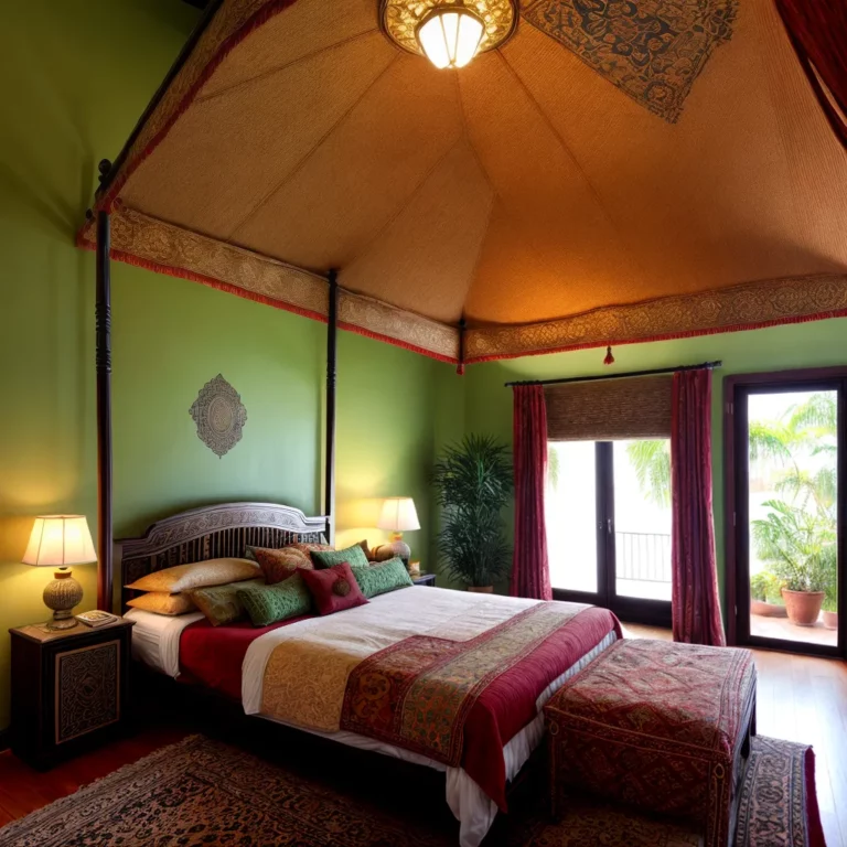 Ideias para decoração de quartos em estilo marroquino