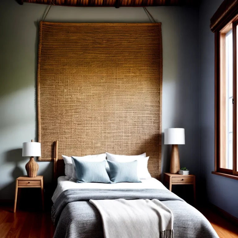 Como usar objetos em rattan na decoração do quarto