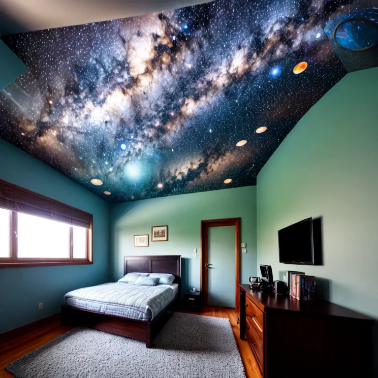 Decoração de quartos para quem gosta de astronomia