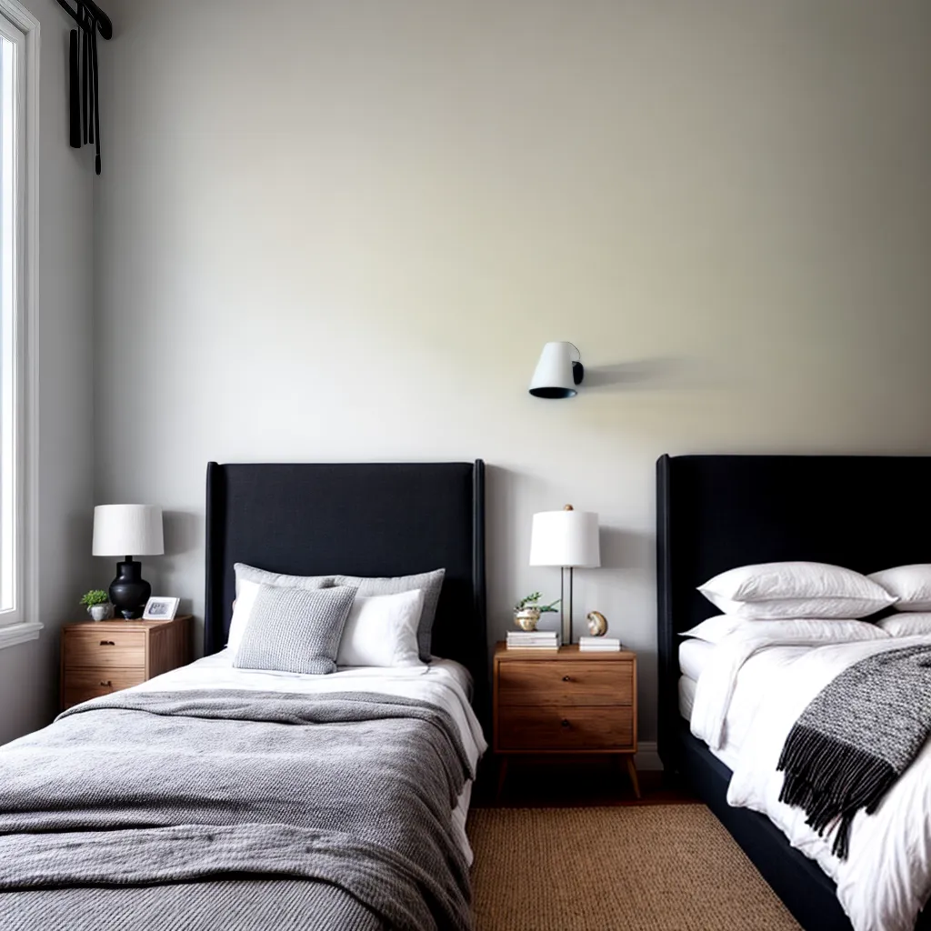 quarto aconchegante vintage escandinavo 2