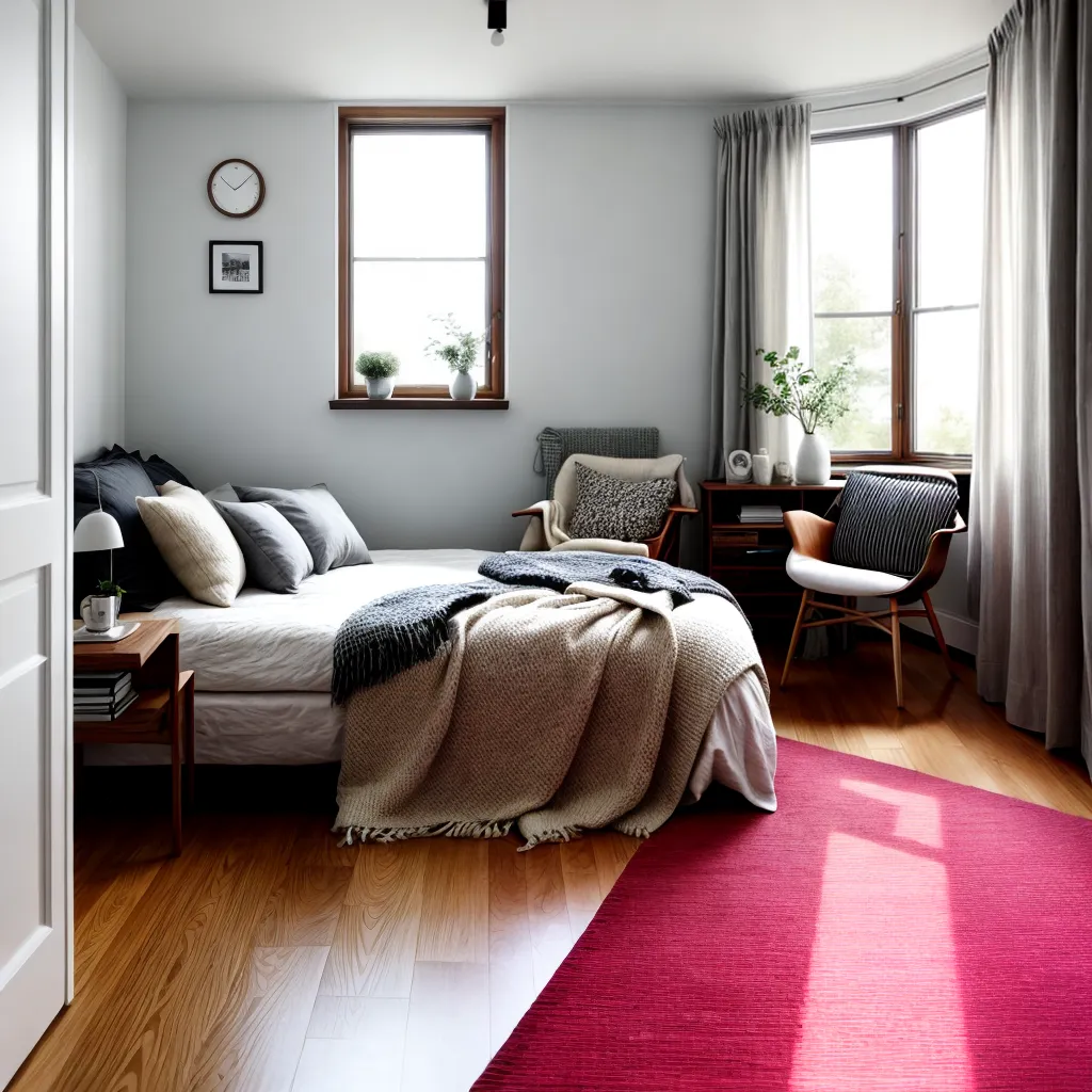 quarto aconchegante vintage escandinavo 3