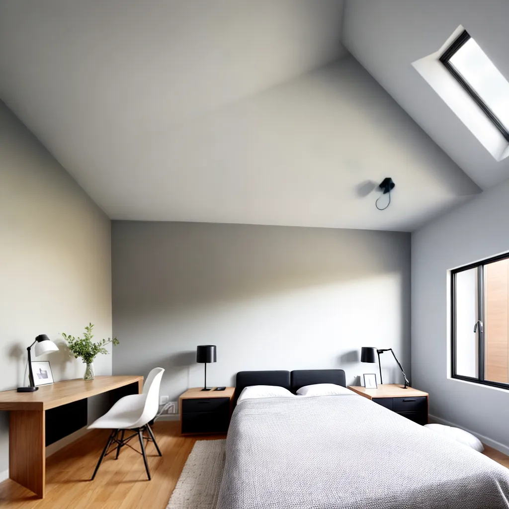 quarto minimalista design escandinavo 2