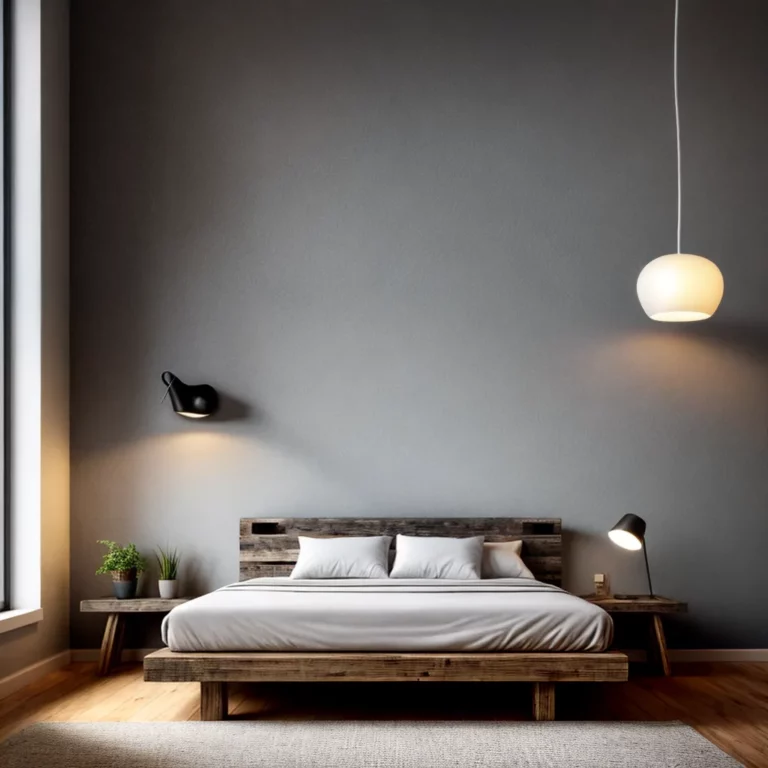 Como usar objetos em concreto na decoração do quarto