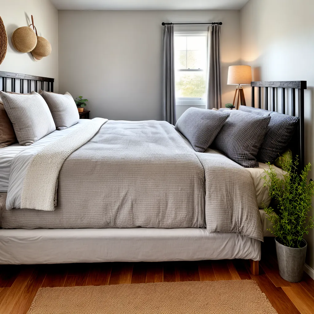 quarto acolhedor rustico contemporaneo