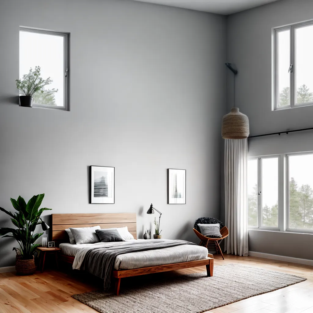 quarto minimalista natural sereno 3