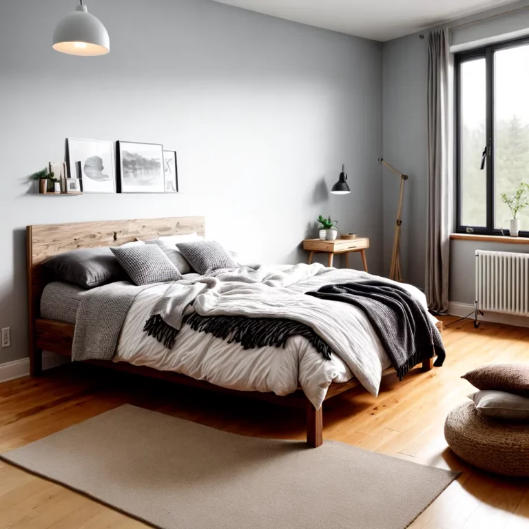 Como criar um quarto com inspiração no estilo escandinavo rústico chique