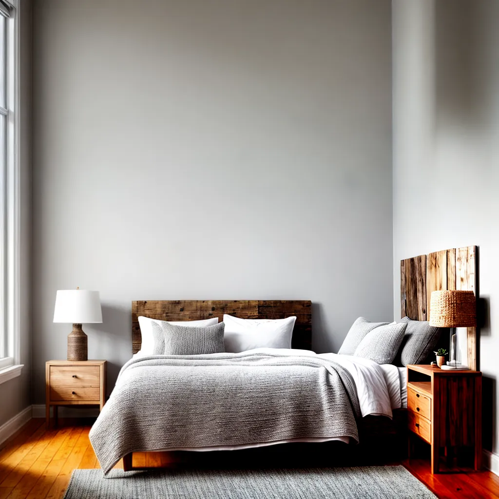 quarto acolhedor rustico chic escandinavo