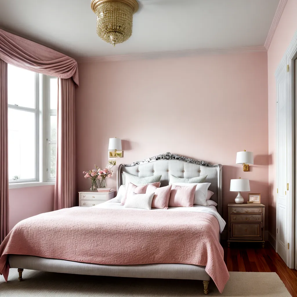 quarto neoromantico elegante charmoso