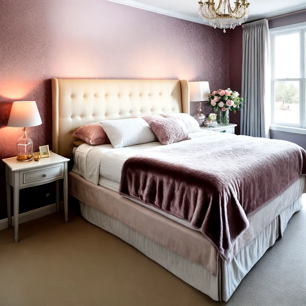 quarto neoromantico tons pastel