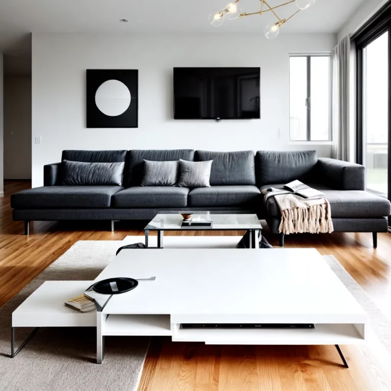 Decoração minimalista para salas