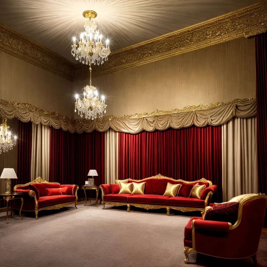 sala elegante decoracao classica