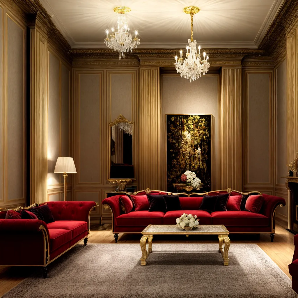 sala elegante decoracao classica 1