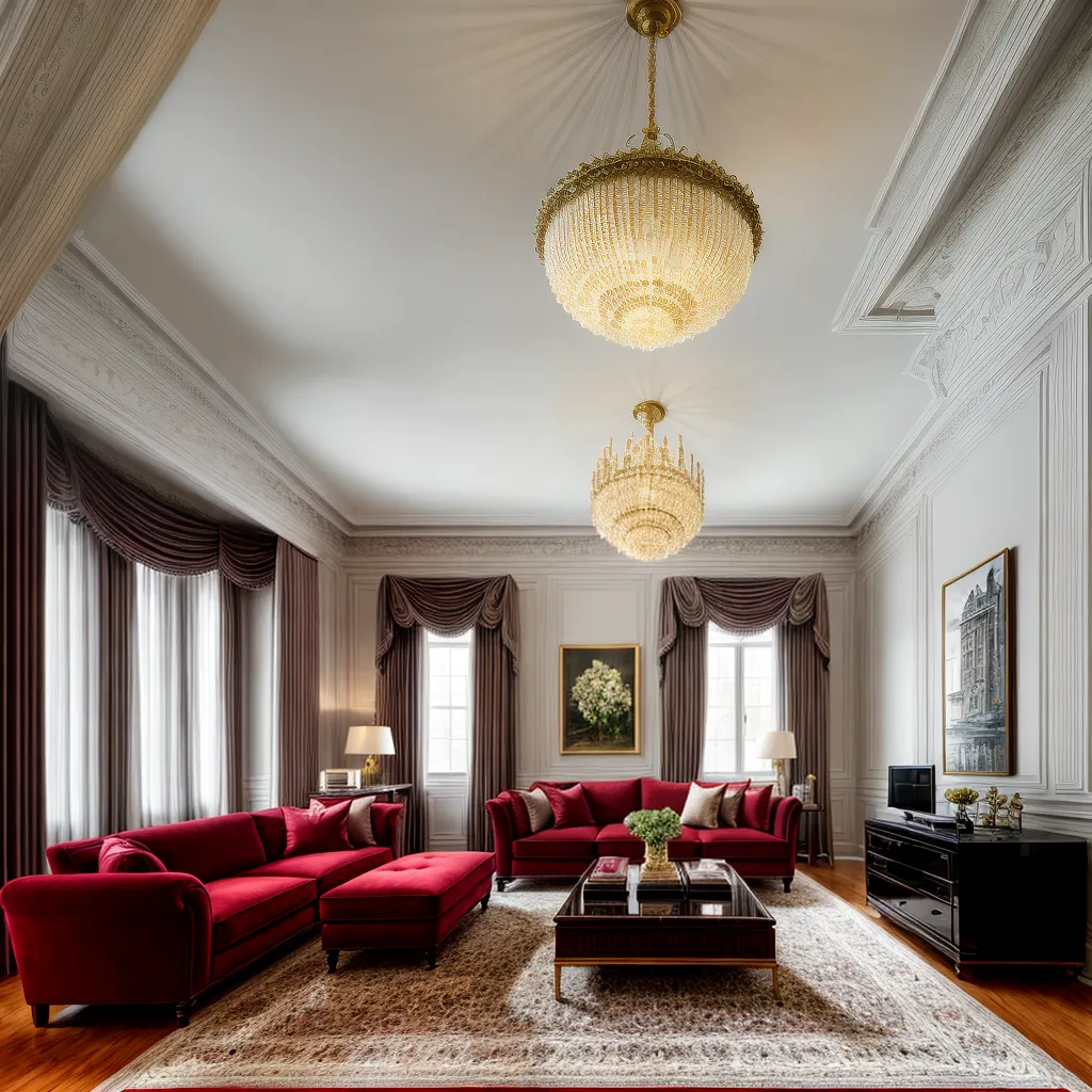 sala elegante decoracao classica 2