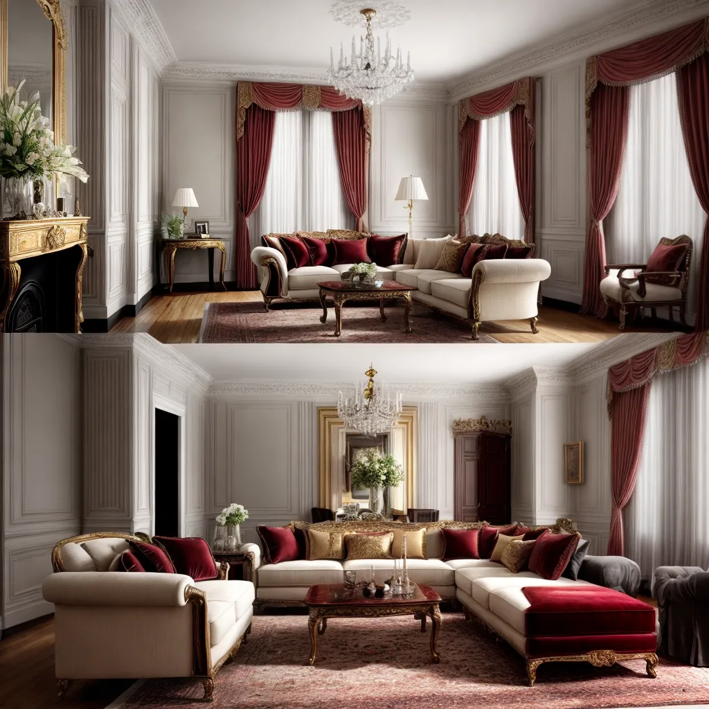 sala elegante decoracao classica 3