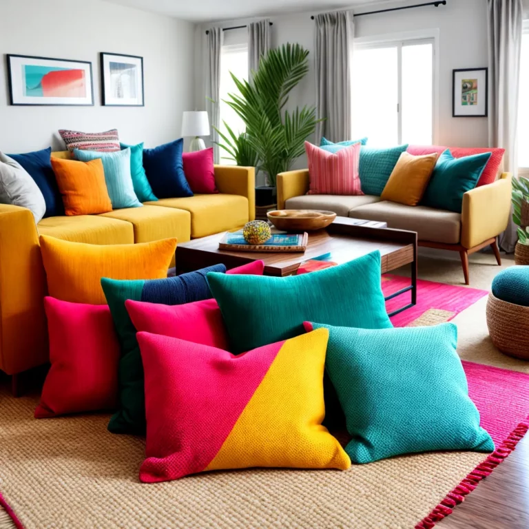 Decoração étnica para salas