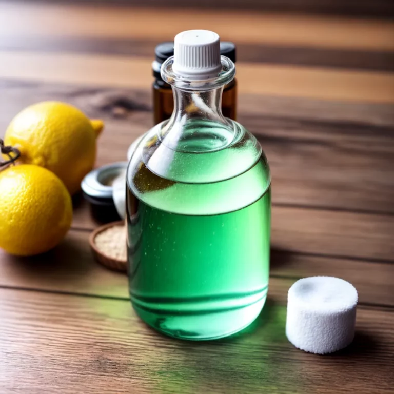 Produtos caseiros para limpeza ecológica