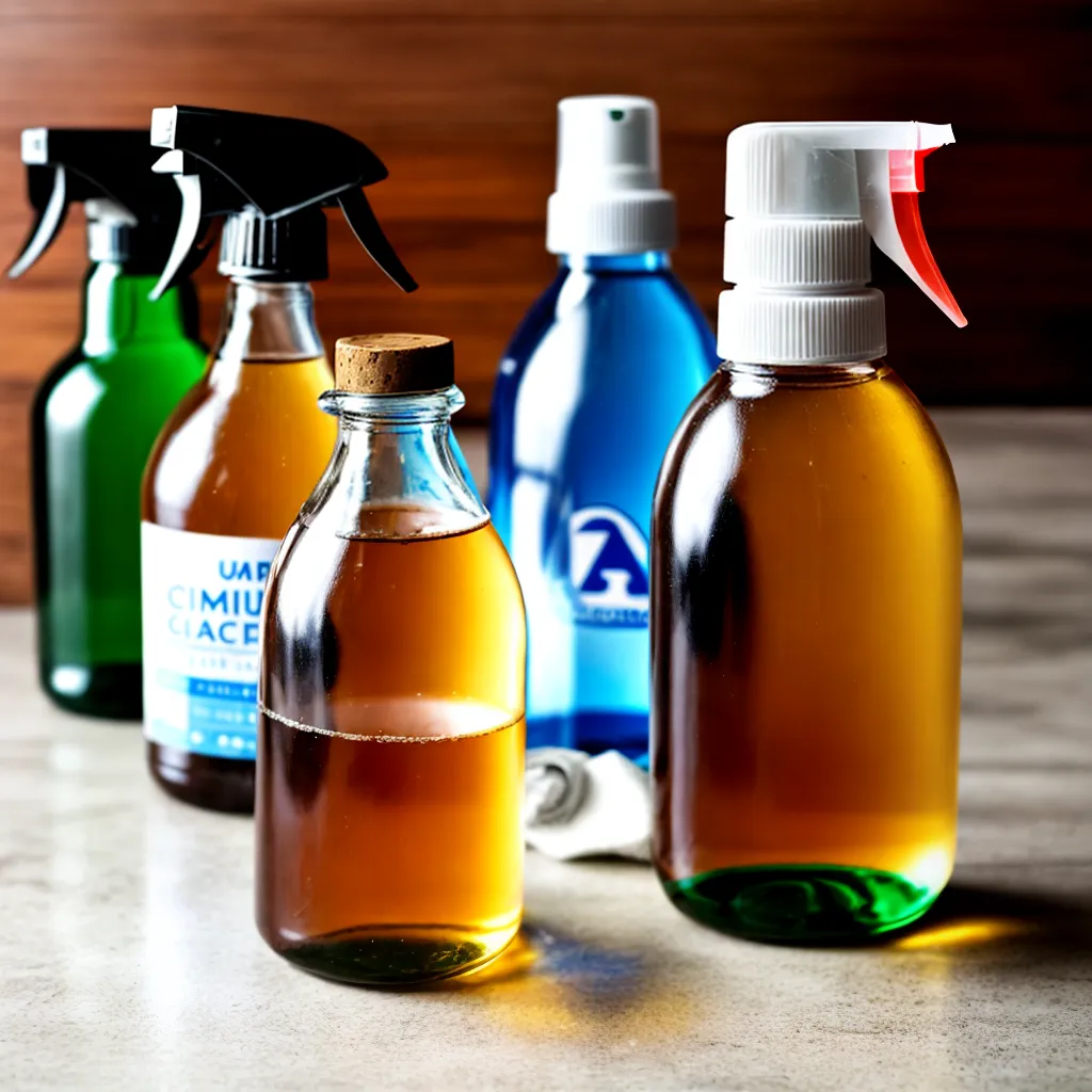 limpador ecologico caseiro garrafa spray