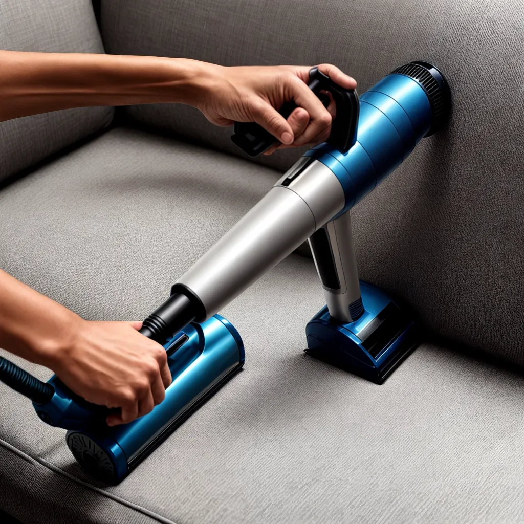 limpeza sofa manual