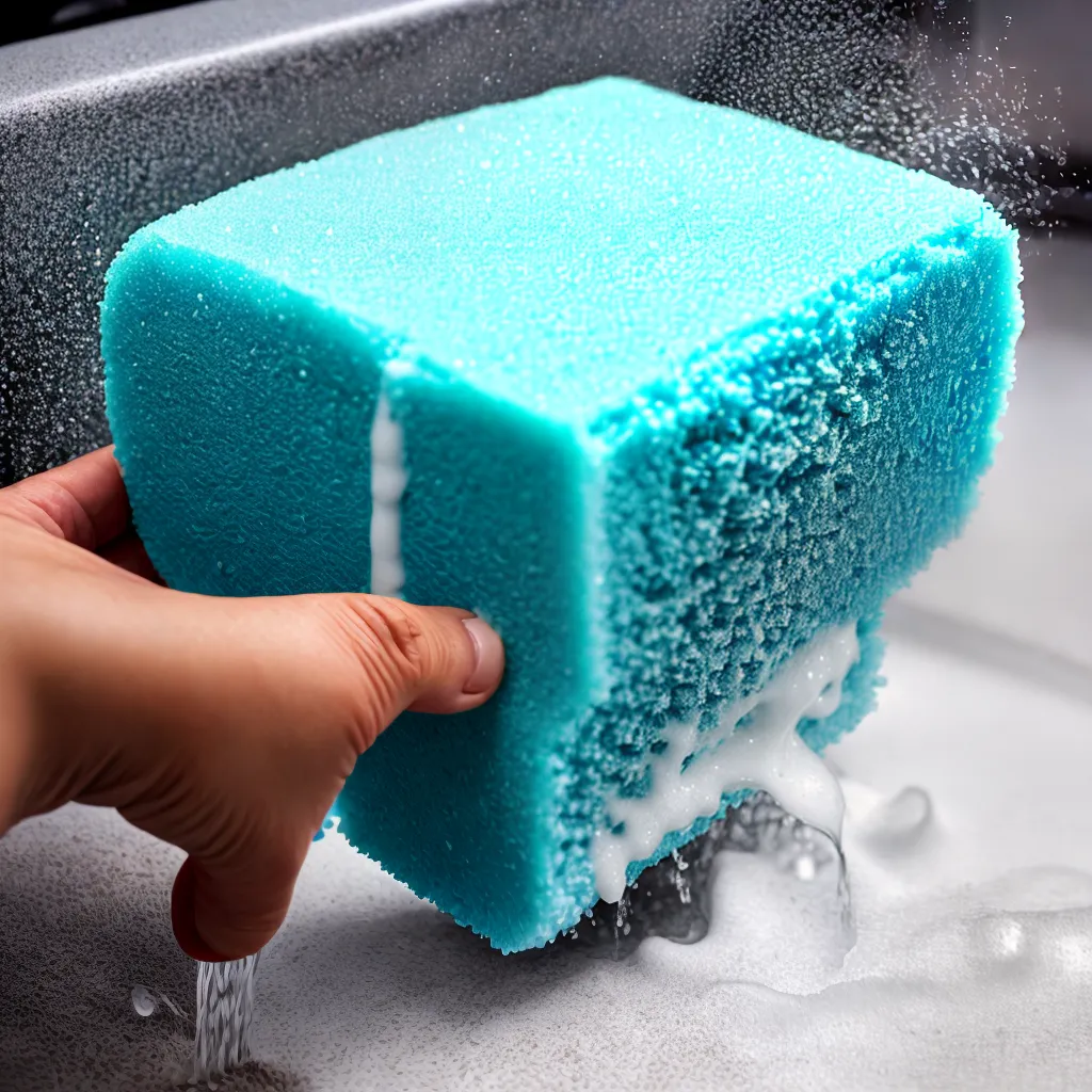 esponja limpeza agua esponja limpeza agua