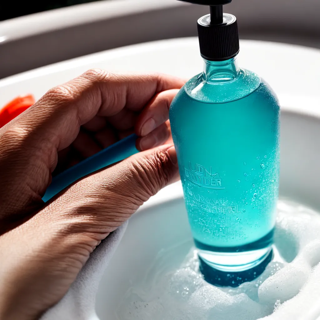 limpeza garrafa agua reutilizavel 2