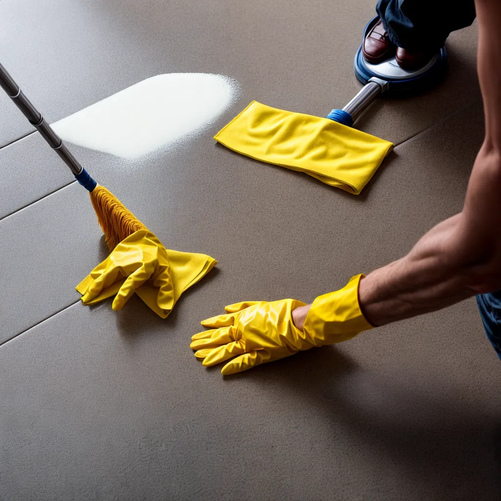 limpeza piso ceramico foco dedicacao